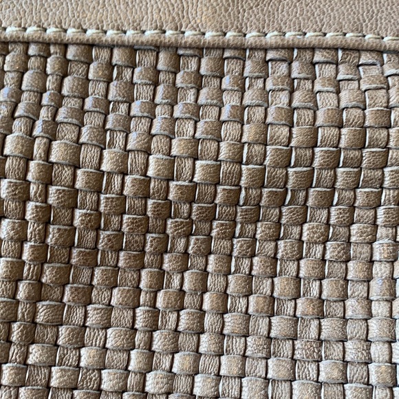 Italian BV-style Woven Leather Bag NWOT - Picture 5 of 5